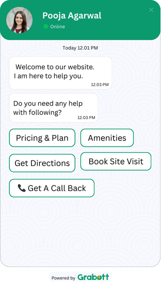 Grabott UIUX Chat Preview